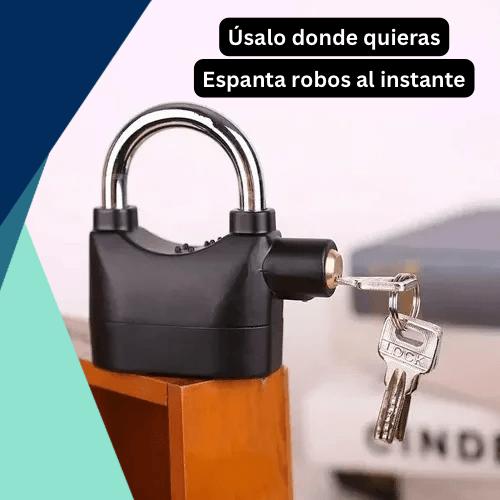 Candado Antirrobo con Alarma "SafeLock Alarm"