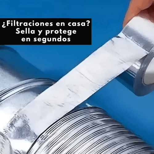 StopLeak Tape Cinta Tapa Goteras 10 cm x 5 m - Sella Filtraciones en tu Hogar al Instante