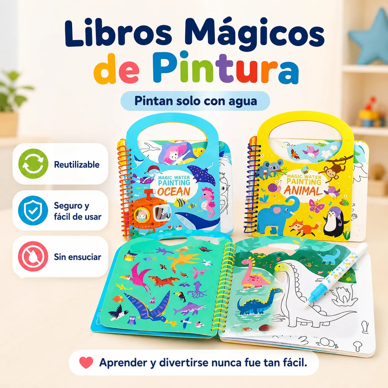 Set Educativo Infantil – Aprender Jugando sin Pantallas