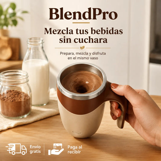 BlendPro/ Haz tus Batidos más Simples con esta Taza Automática