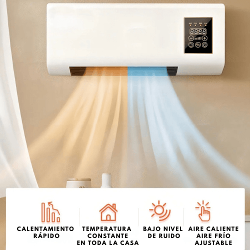HeatFlow Pro Calentador Portátil - Dile Adiós al Frío de Forma Inteligente