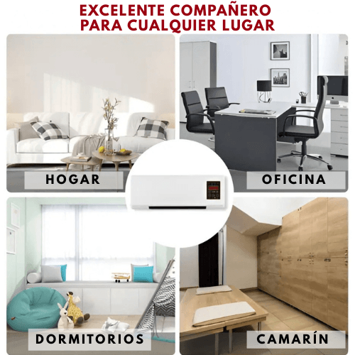 HeatFlow Pro Calentador Portátil - Dile Adiós al Frío de Forma Inteligente