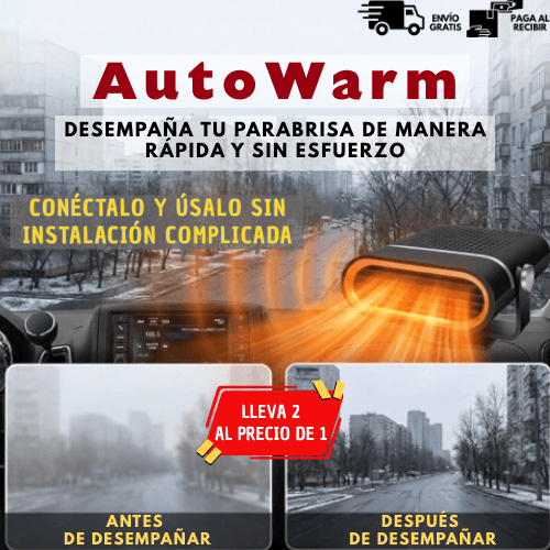 AutoWarm - Desempaña tu Parabrisa de Manera Rápida y sin Esfuerzo