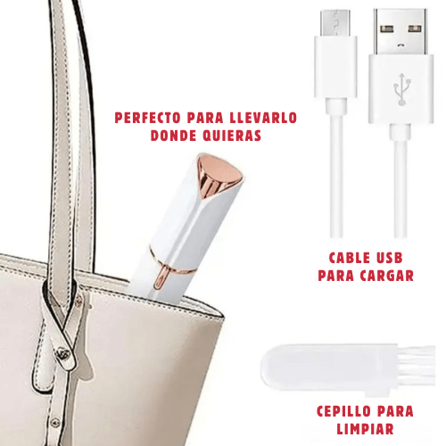 BeautySkin Pro Depiladora 2 en 1 - Piel Suave en Segundos