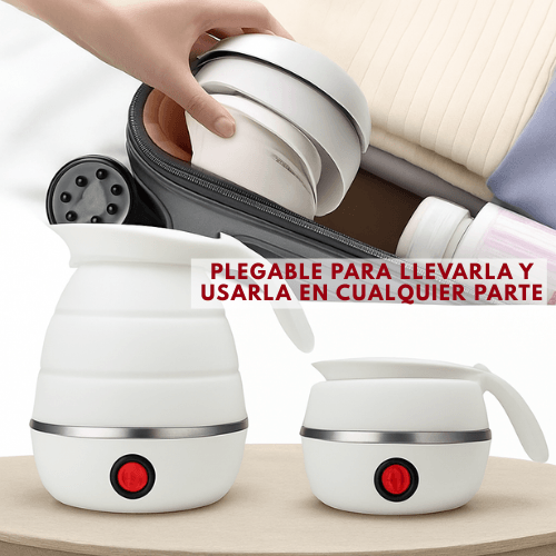EasyBoil Pro Hervidor Eléctrico Plegable / Agua Caliente Donde Quieras