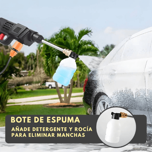 HydroMax Go Hidrolavadora Inalámbrica - Incluye Batería Extra de Regalo