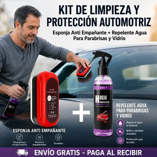 AutoClear Duo / Ayuda a reducir empañamiento y cuida la pintura de tu auto