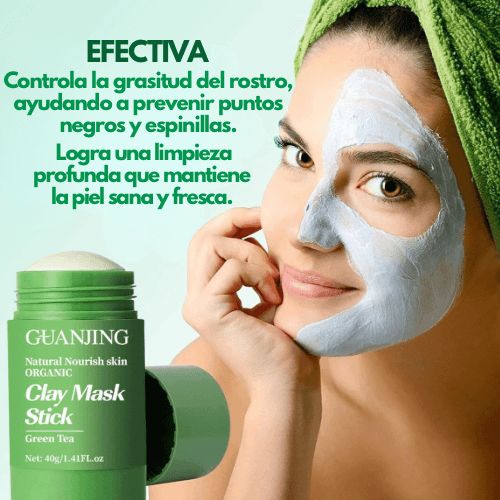 Mascarilla Facial de Té Verde