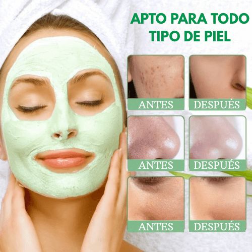 Mascarilla Facial de Té Verde