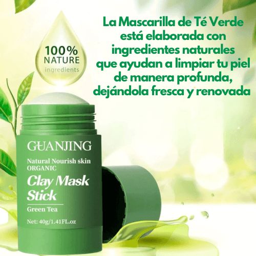 Mascarilla Facial de Té Verde