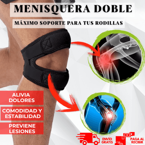 Menisquera Doble de Soporte