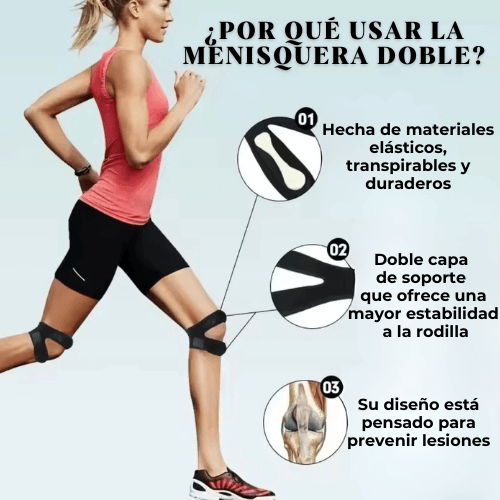 Menisquera Doble de Soporte