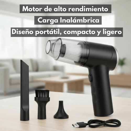 Mini Aspiradora Portátil Turbo Compact