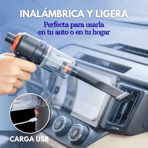 Mini Aspiradora Portátil Turbo Compact