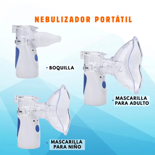 EasyBreath Pro Nebulizador Portátil Para Niños y Adultos - Alivia la Congestión de Forma Rápida