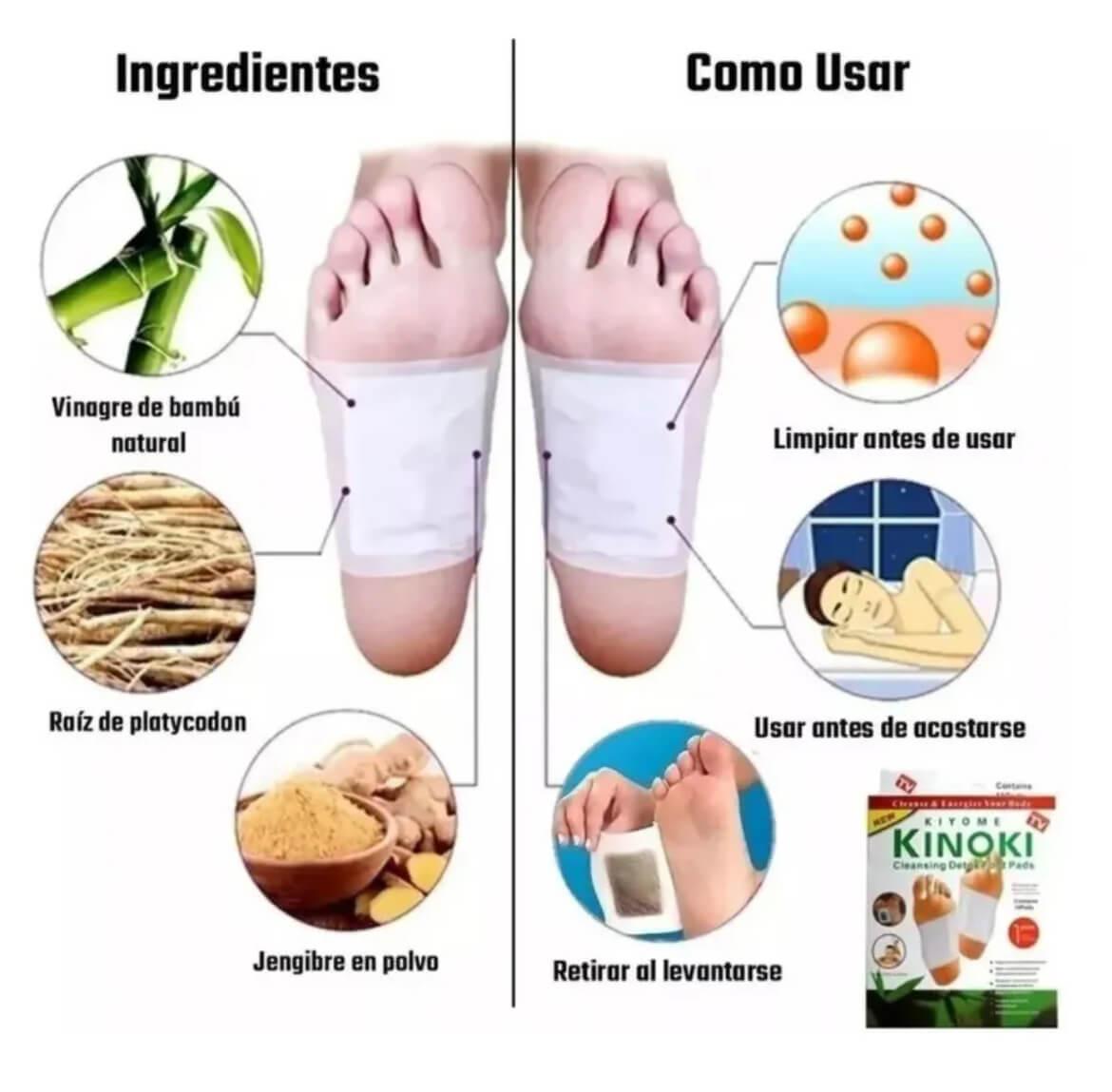 Parches Para Pies "Kinoki"