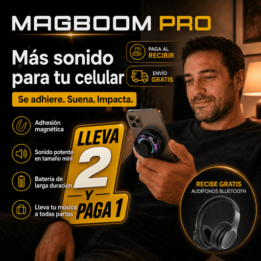 MagBoom Pro / Música Potente en tu Bolsillo