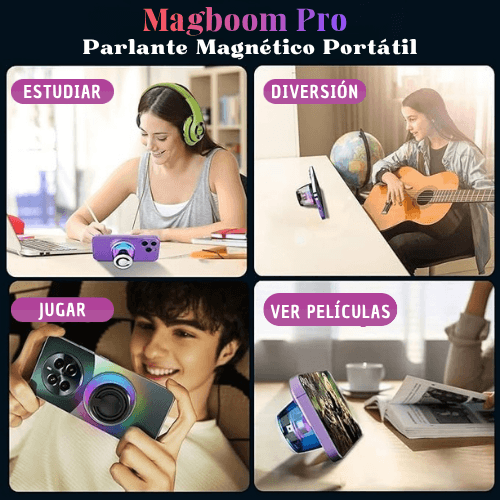 MagBoom Pro / Música Potente en tu Bolsillo