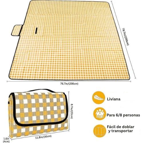 Manta Impermeable "Picnic Mat Waterproof"