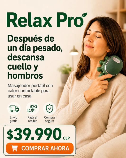 RelaxPro / Descansa Cuello y Hombros Sin Salir de Casa