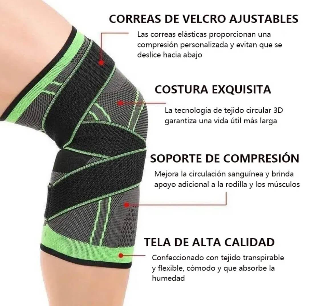Pack Rodilleras de Compresión Ajustable