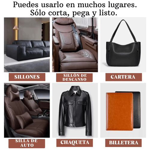 LeatherFix Pro Adhesivo Resistente - Dale nueva vida a tus muebles sin gastar de más