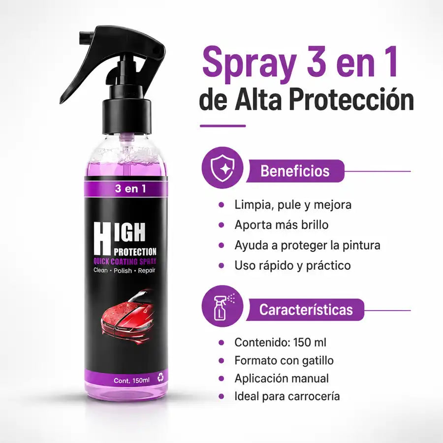 AutoClear Duo / Ayuda a reducir empañamiento y cuida la pintura de tu auto