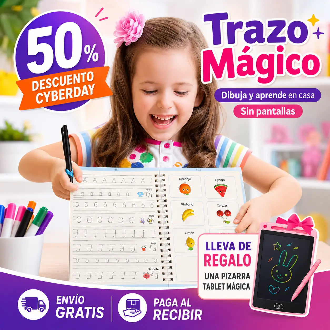 Trazo Mágico / Menos Pantallas, Más Creatividad