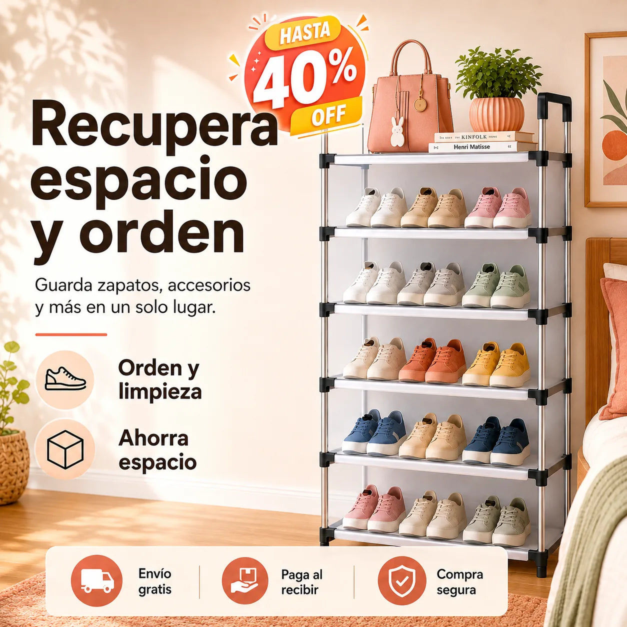 OrdenShoes, Recupera tu Espacio y Deja el Desorden Atrás